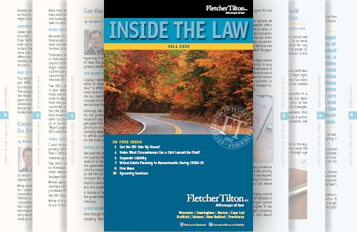 Inside the Law - Fall 2020